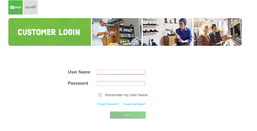 NCR Customer Login