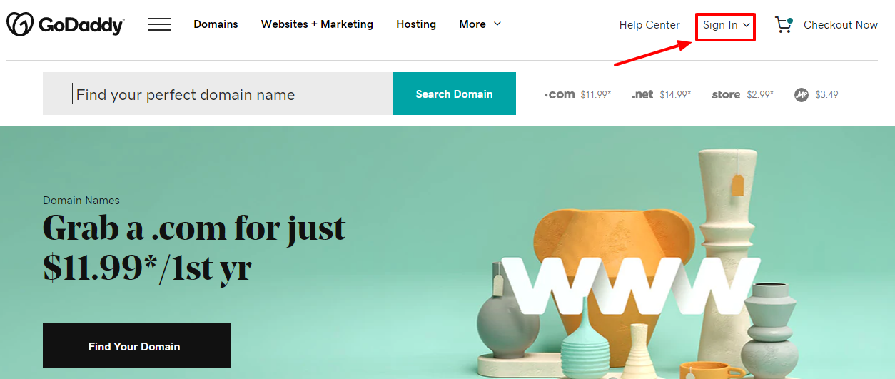 How to Create an Account with GoDaddy