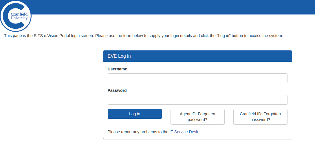 cranfield vle login