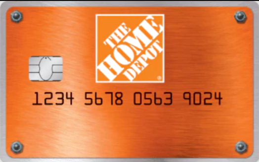 home depot credit card